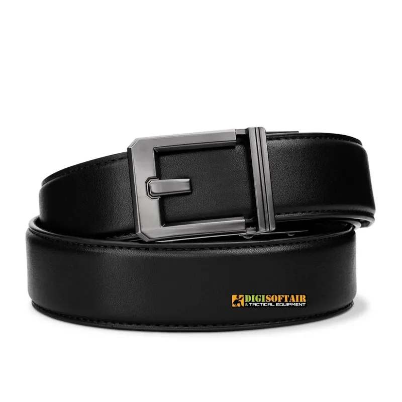 Kore Essentials X3 Gunmetal buckle, Black Pelle Armortek Gun Belt