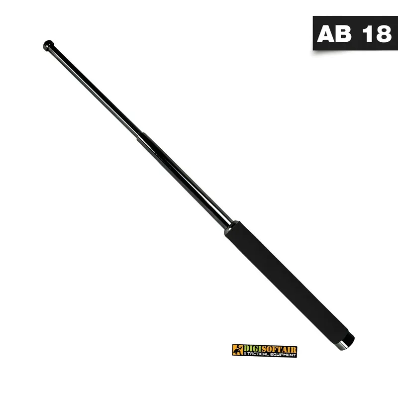 Manganello estensibile in acciaio da 16,5/41cm K++ Security