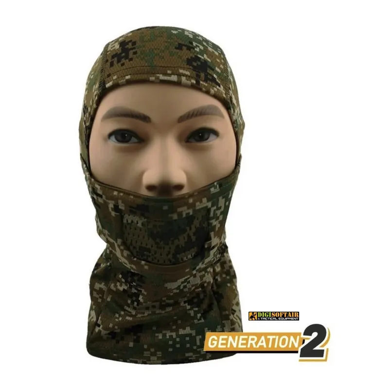 Maschera Full Face Warrior Marpat, Cygnus Armory