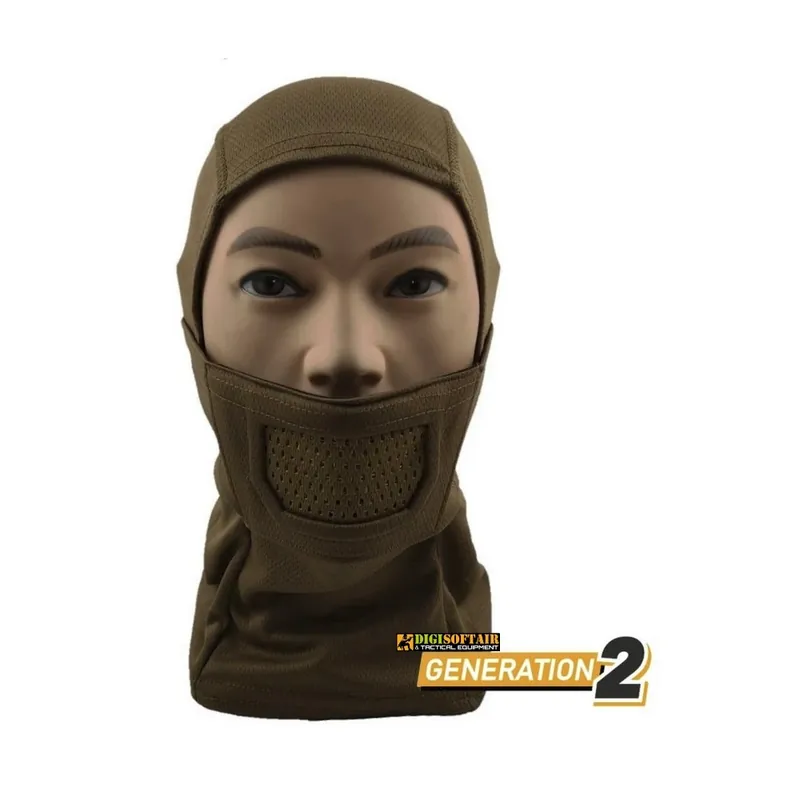 Maschera Full Face Warrior Coyote, Cygnus Armory
