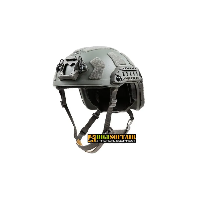 Elmetto SF Super High Cut Quick Adjustment Helmet FMA Foliage Green