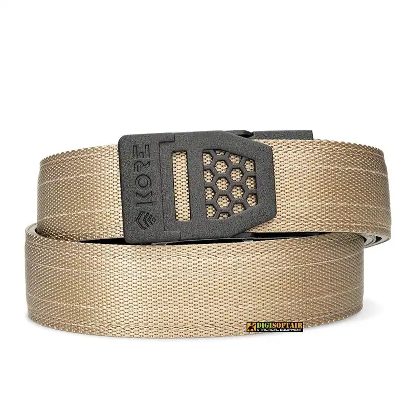 Kore Essentials X6 buckle Tan 499 Tactical Nylon Gun Belt