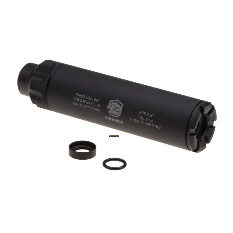 Krytac PDW Mock Suppressor HPS 5GC — Finto Socrpressore Nero