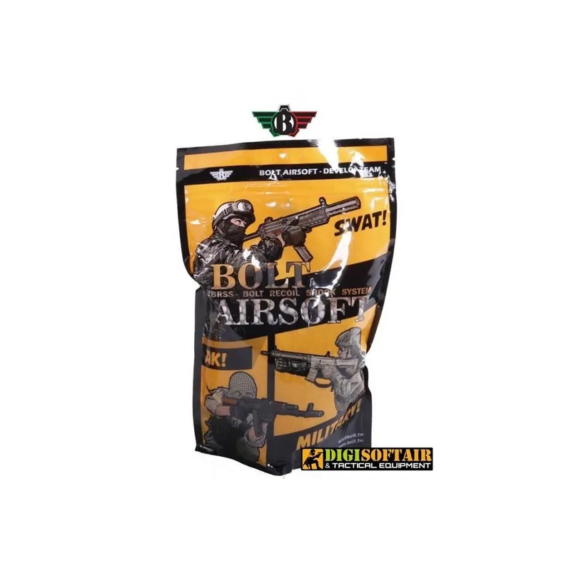 Pallini Bolt Bio 0,36g — 1 kg, biodegradabili bianchi