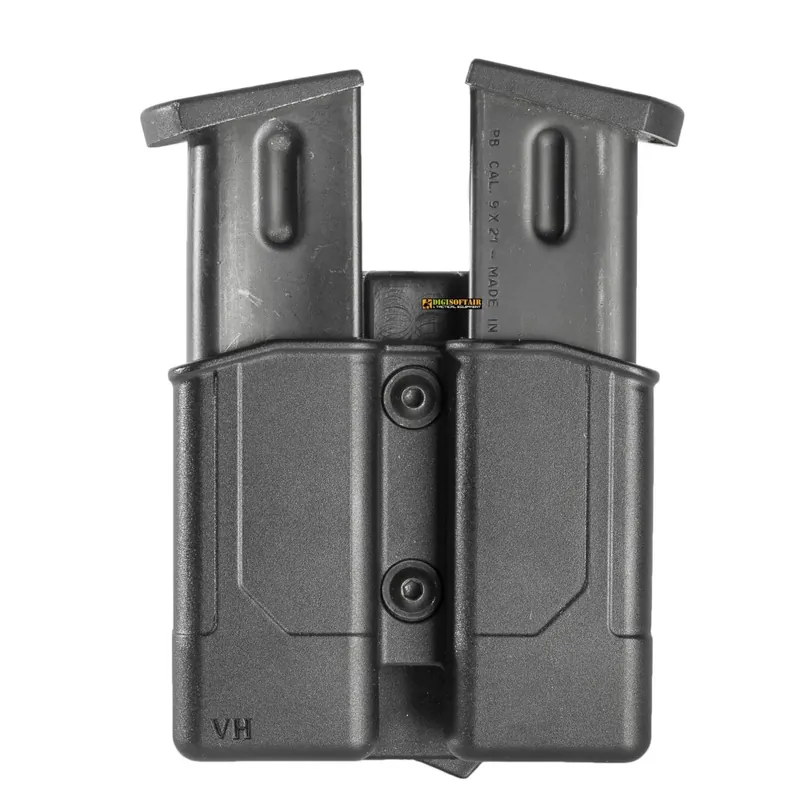 Vega Holster Doppio portacaricatore polimero — nero, universale