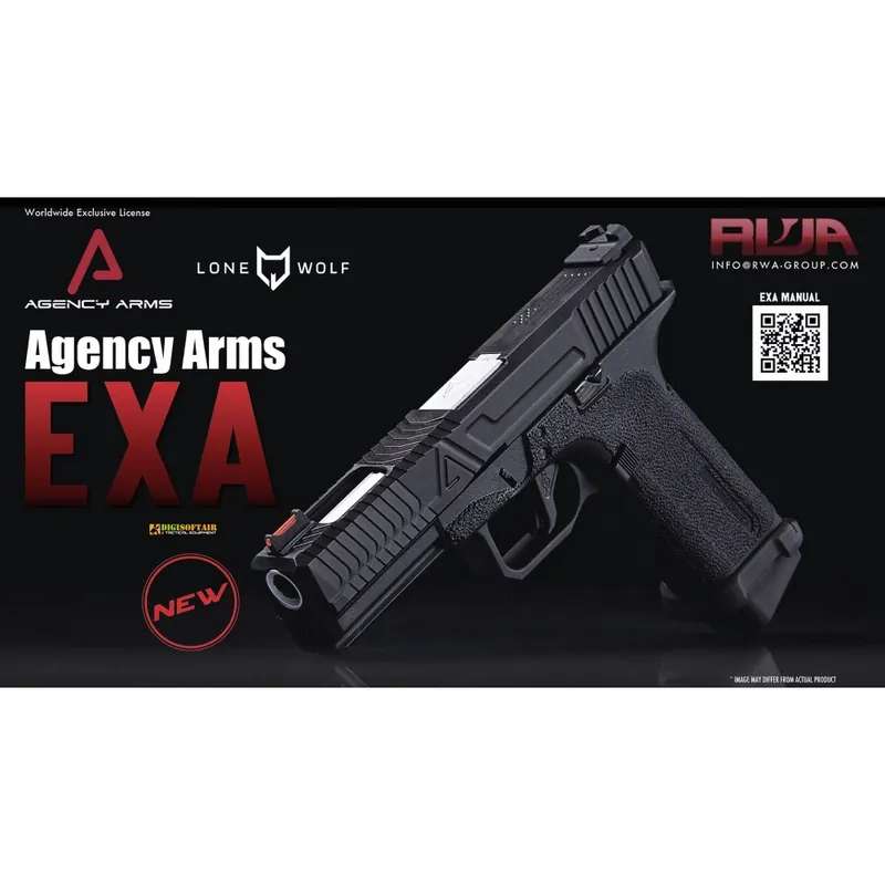 RWA Agency Arms EXA Green Gas — pistola GBB performance 0,99 J