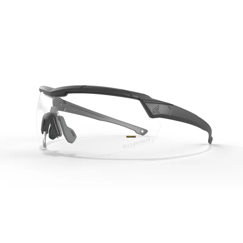 Edge Tactical Rolling Thunder — occhiali tattici neri lente trasparente