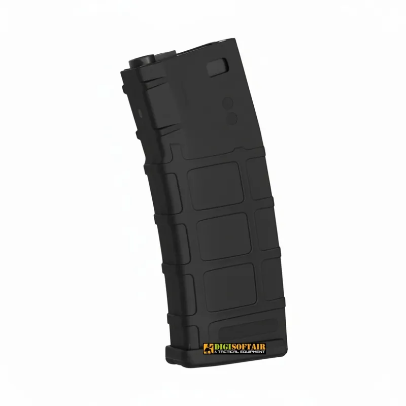 E&C Caricatore maggiorato 300 pallini — M4 / AR-15 Nylon Nero