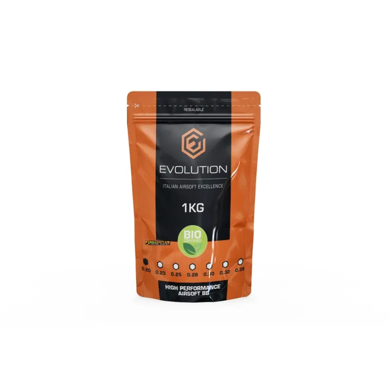 Pallini 0,20g Evolution High Performance biodegradabili 1kg