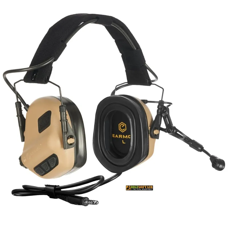 Opsmen Tactical Earmor M32 Plus Tan Cuffie elettroniche