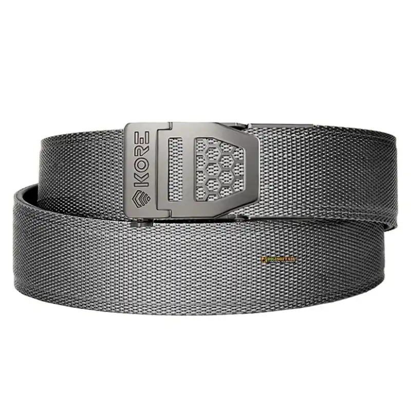 Kore Essentials X6G buckle Gray Tactical Nylon Gun Belt