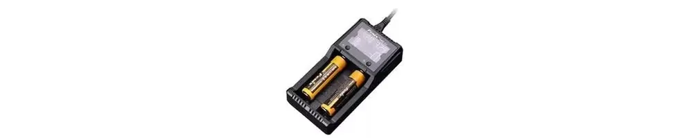 Batterie e carica batterie per torce