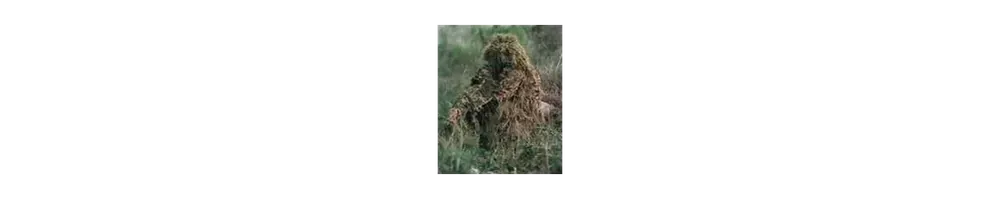 Ghillie, nastri, reti mimetiche