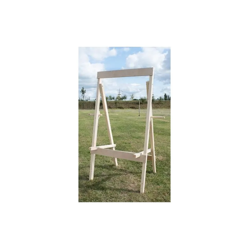 AVALON CAVALLETTO DELUXE IN LEGNO A 4 GAMBE x BATTIFRECCIA
