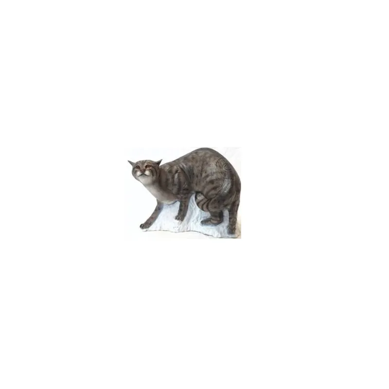 SRT BERSAGLIO SAGOMA 3-D GATTO SELVATICO CHE CAMMINA