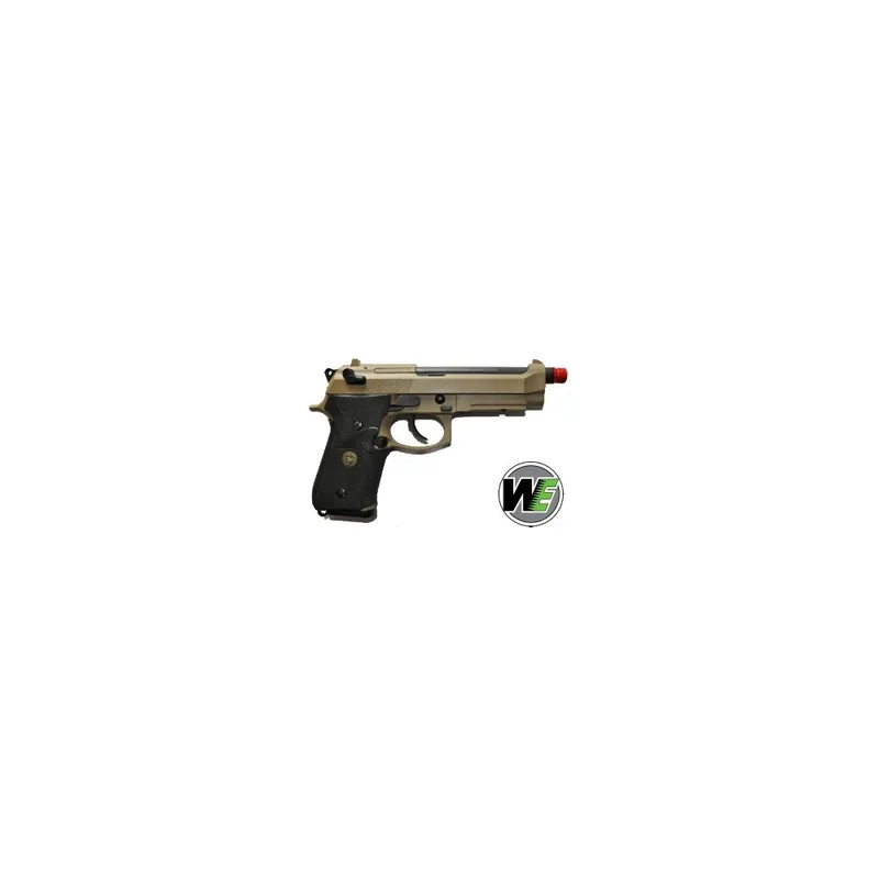 WE PISTOLA SOFTAIR A GAS M9A1 MARINE TAN