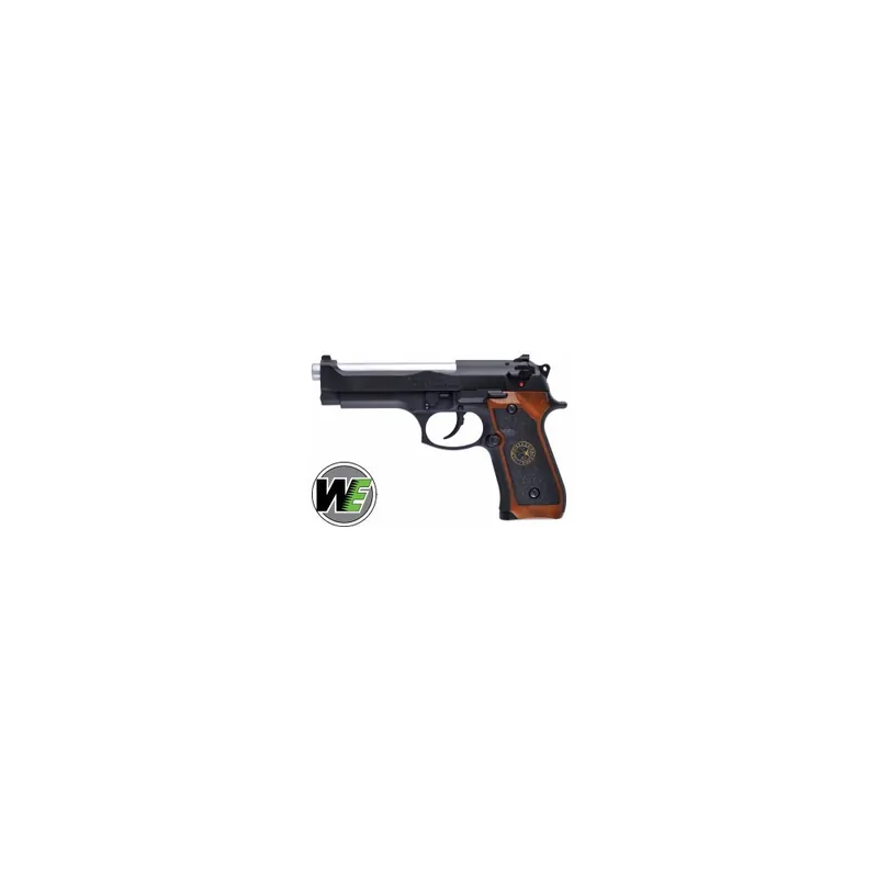 WE PISTOLA SOFTAIR A GAS SAMURAI EDGE BIOHAZARD BLACK