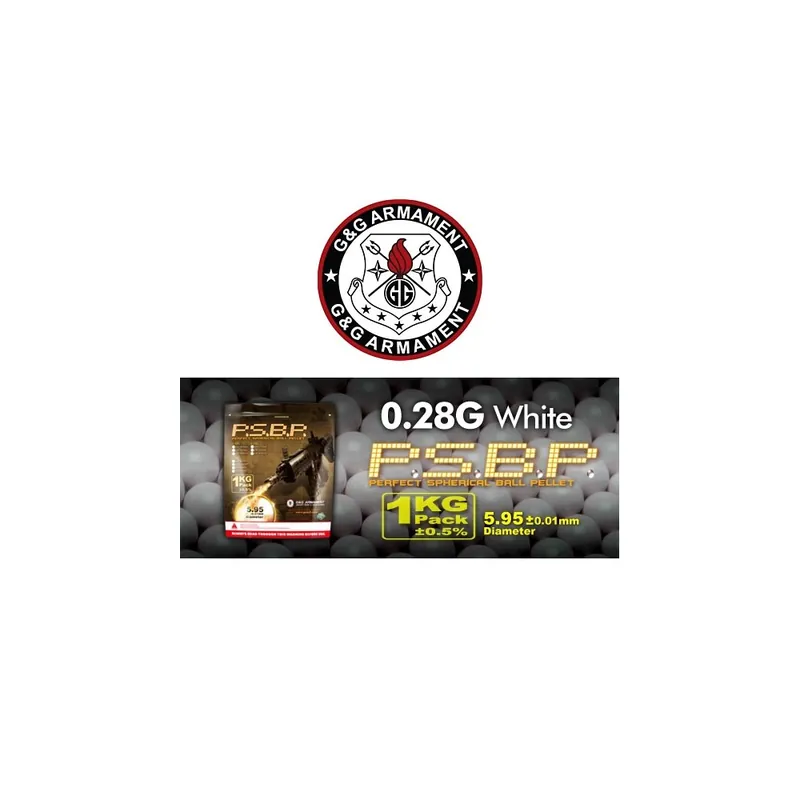 G&G PALLINI PRECISION 0.28g 3500 BB (1KG)