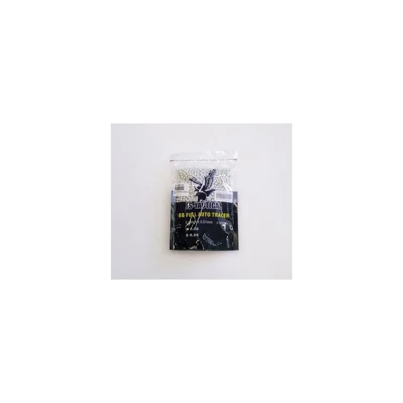 JS TACTICAL PALLINI TRACCIANTI 0.25 *Conf. da 2000pz*