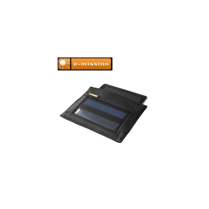 E-MISSION BUSTA SOLAR 2W CON BATTERIA 2200 mAH
