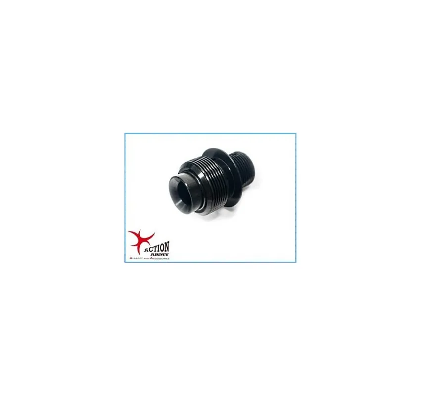 ACTION ARMY CONNETTORE CANNA/SILENZIATORE SOFTAIR PER MARUI VSR10
