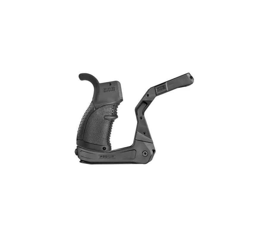 FAB DEFENSE IMPUGNATURA/BIPIEDE PODIUM PER M4/AR15 BLACK