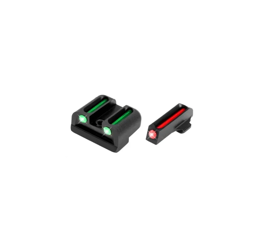 TRUGLO SET MIRE + FIBRA VERDE E ROSSA XDM