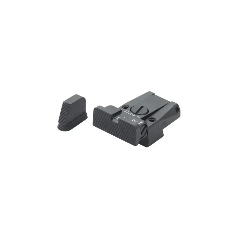 LPA SIGHTS SET MIRINO E TACCA DI MIRA REGOLABILI per CZ