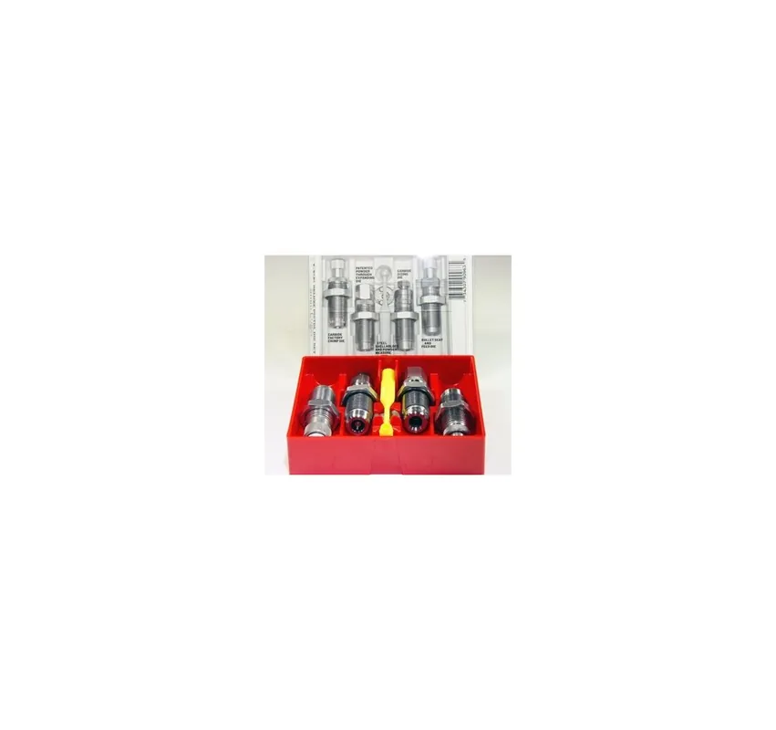 LEE MATRICE (DIE) PISTOLA TUNGSTENO CON FACTORY CRIMP 4 dies set