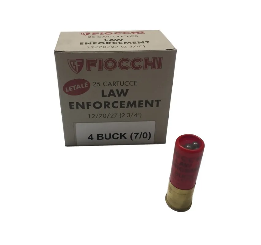 FIOCCHI CARTUCCE A PALLETTONI CAL.12 7/0 *Conf. da 25pz*