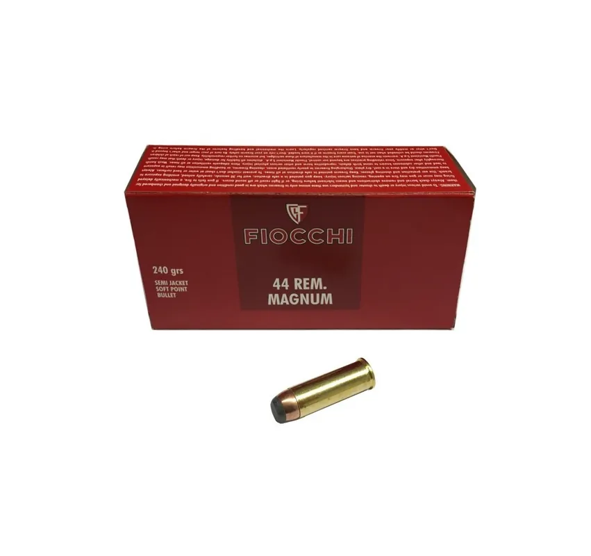 FIOCCHI CARTUCCE CAL. 44 REM MAG SJSP 240grs *Conf. da 50pz*
