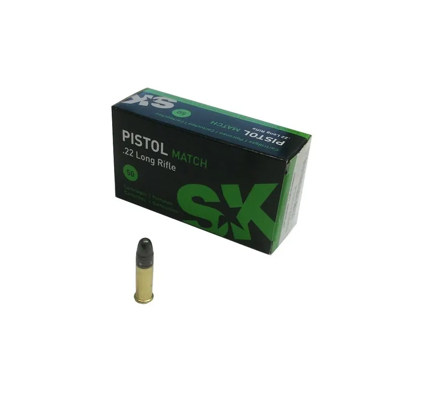 LAPUA CARTUCCE CAL. .22 LR SK PISTOL MATCH *Conf. da 50pz*