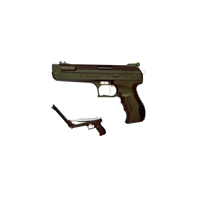 WEIHRAUCH PISTOLA PAC 40 PCA -7,5j CAL. 4,5 C.N. 72
