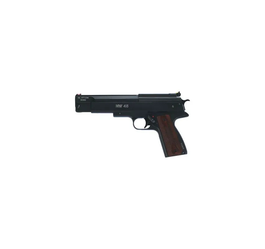 WEIHRAUCH PISTOLA PAC 45 NERA -7,5j CAL. 4,5 C.N. 163