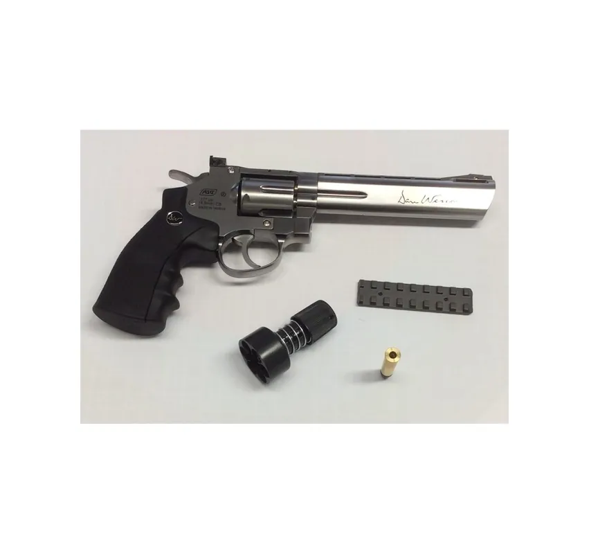 ASG PISTOLA REVOLVER DAN WESSON 6 CO2 PELLET -7,5j CAL 4,5 C.N. 367