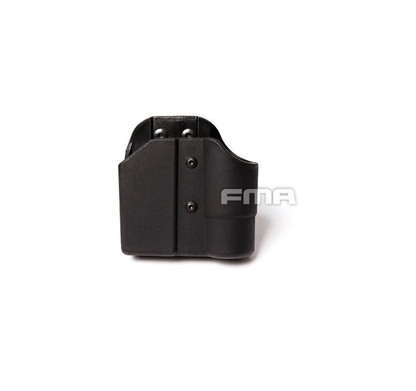 FMA PORTA CARICATORE x PISTOLA TECNOPOLIMERO CON ALLOGGIO TORCIA x CINTURA