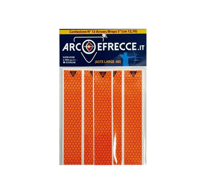 BEST ARCHERY ARROW WRAPS ADESIVI x ASTE -60 (conf. 13pz)
