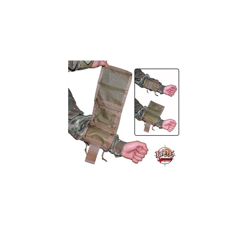 BDS TACTICAL MISSION ARM PORTA MAPPA DA BRACCIO