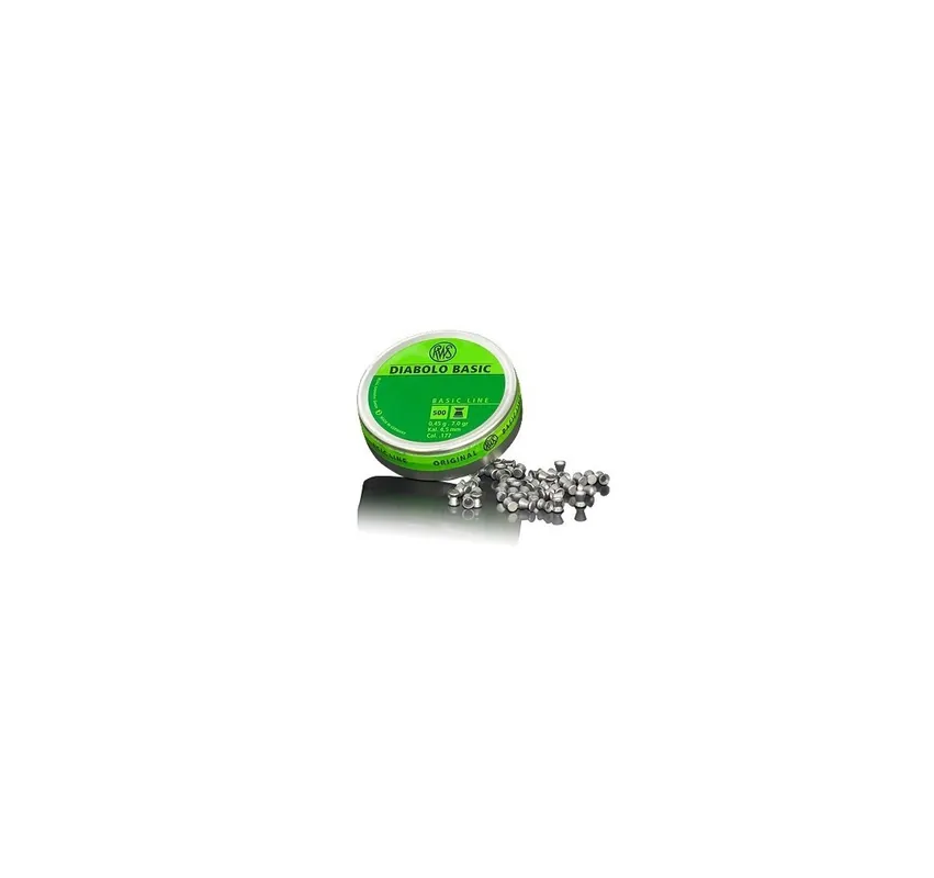 RWS PIOMBINO DIABOLO BASIC 4.5 mm 0.45g *Conf. da 500pz*