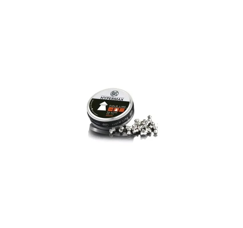 RWS PIOMBINO DIABOLO HYPERMAX 4.5mm 0.34g *Conf. da 200pz*