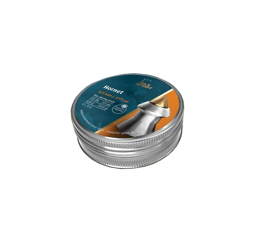 H&N PIOMBINO DIABOLO HORNET 4,5mm 0,65gr *Conf. 225pz*