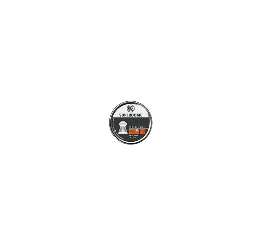RWS PIOMBINO DIABOLO SUPER DOME 4.5mm 0.54g *Conf. da 500pz*