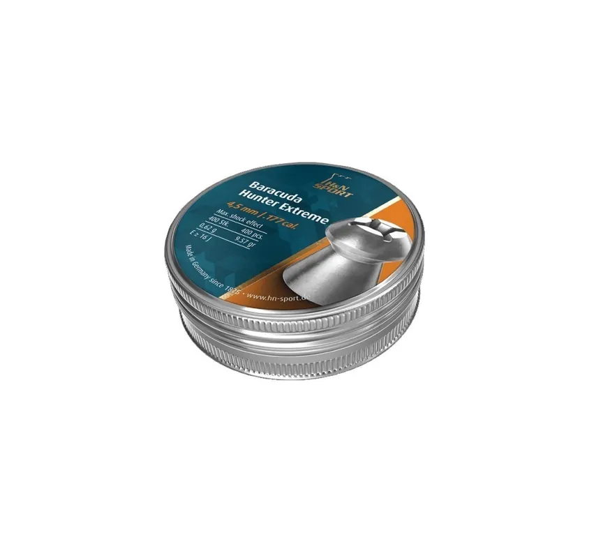 H&N PIOMBINO DIABOLO BARACUDA HUNTER EXTREME 4,5mm 0,62gr *Conf. 400pz*