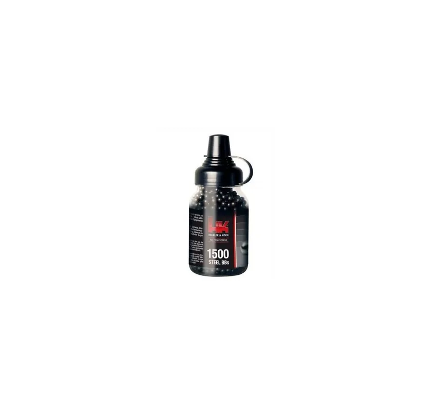 UMAREX PALLINI STEEL BLACK 0,36gr CAL. 4,5mm *Conf. da 1500pz*