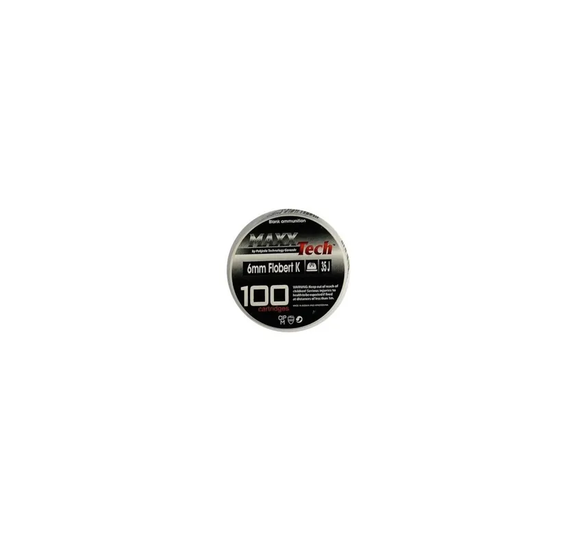 EUROCOMM/MAXXTECH CARTUCCE A SALVE CAL. 6mm *Conf. 100 pz.*