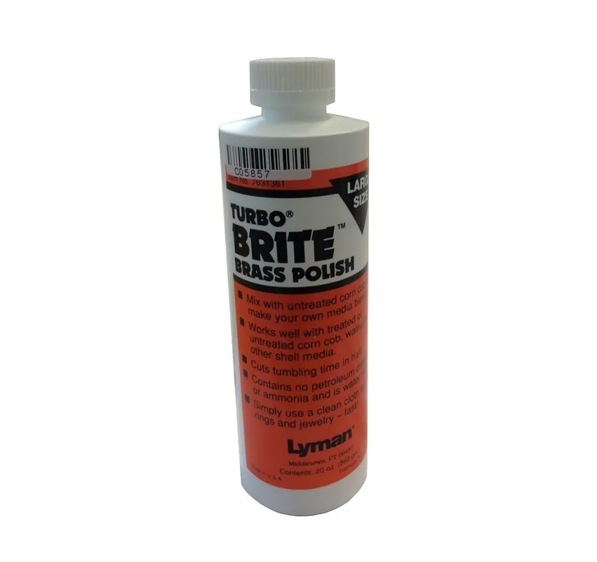 LYMAN LIQUIDO PULIZIA BOSSOLI TURBO BRITE 20oz