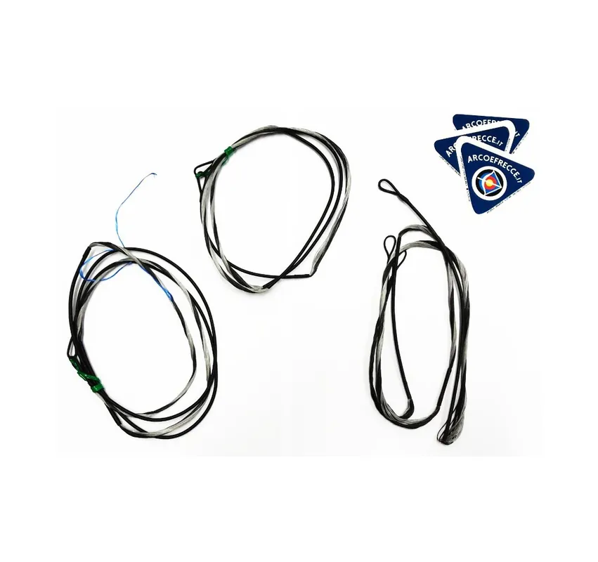 BEST ARCHERY KIT COMPOUND (CORDA + CAVI) 452X con LOOP RICOPERTI