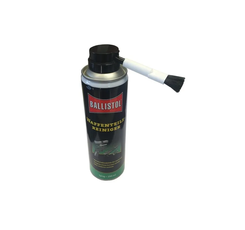 KLEVER BALLISTOL DETERGENTE PULITORE PARTI D‘ARMA CON SCOVOLO IN NYLON 250ml