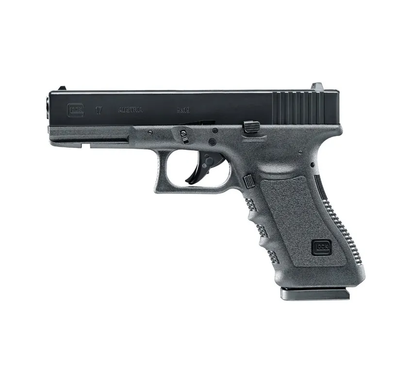UMAREX GLOCK PISTOLA 17 CO2 BLOWBACK -7,5J CAL. 4,5 C.N. 851 *18 COLPI*