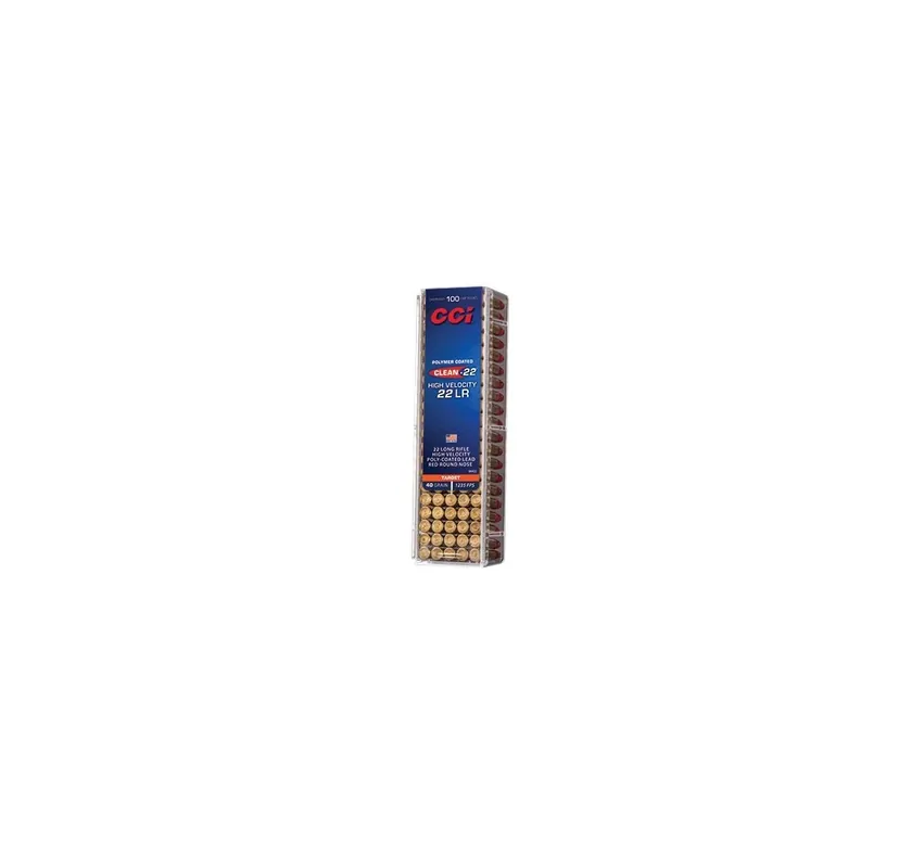 CCI CARTUCCE CAL. .22LR TARGET HV 40grs RED *Conf. 100pz*